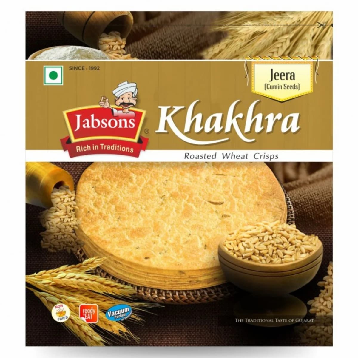 Ganesh Jeera Bhakhari 180g - Snacks
