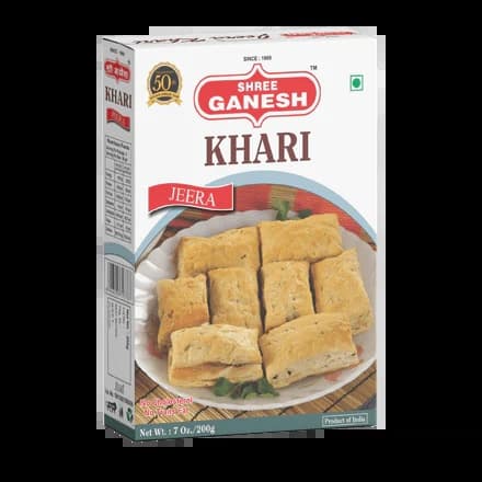 Ganesh Jeera Khari 200g - Snacks