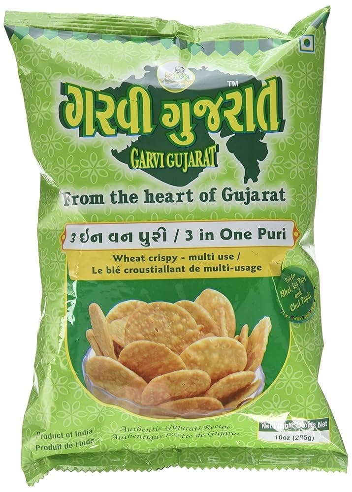 GARVI GUJR 3 IN 1 PURI 285G - Snacks