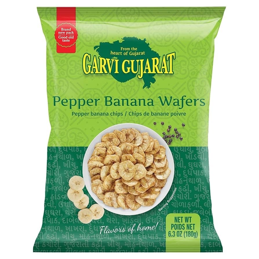 GG PEPER BANANA WAFER 180 GM - Snacks