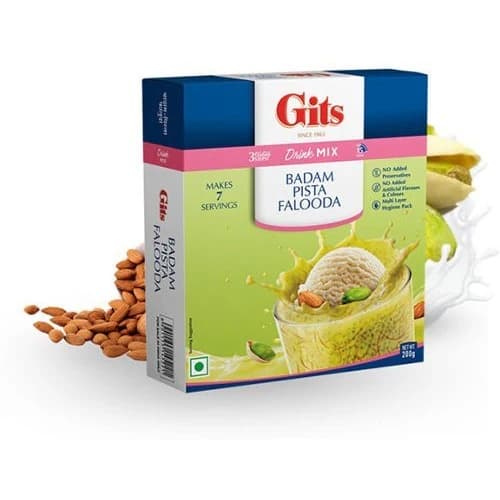 GITS Badam & Pista Falooda Mix 200g - Snacks