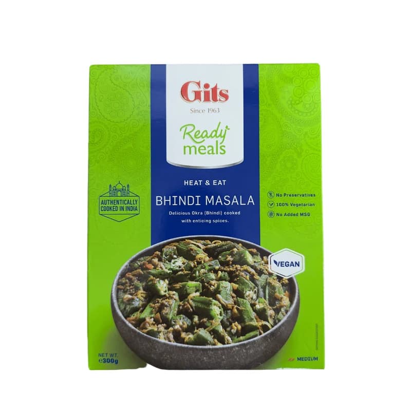 GITS BHINDI MASALA 300GM - Ready-to-Cook
