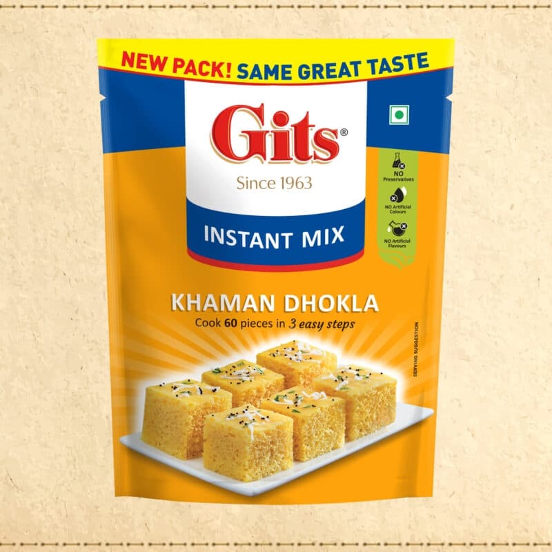 GITS KHAMAN DHOKLA 500GM - Ready-to-Cook