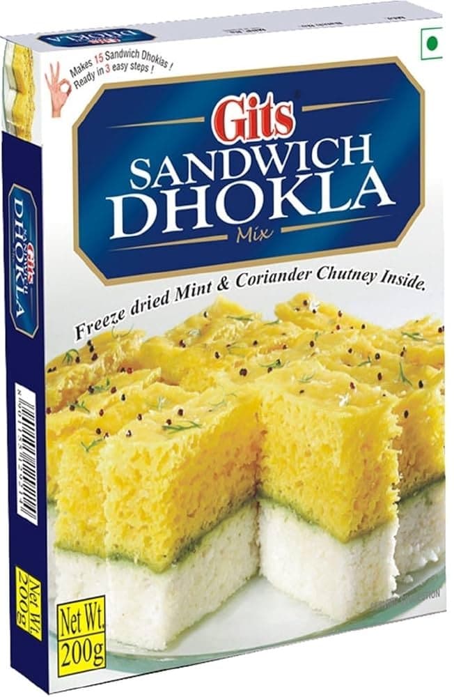 GITS SANDWICH DHOKLA 200GM - Ready-to-Cook