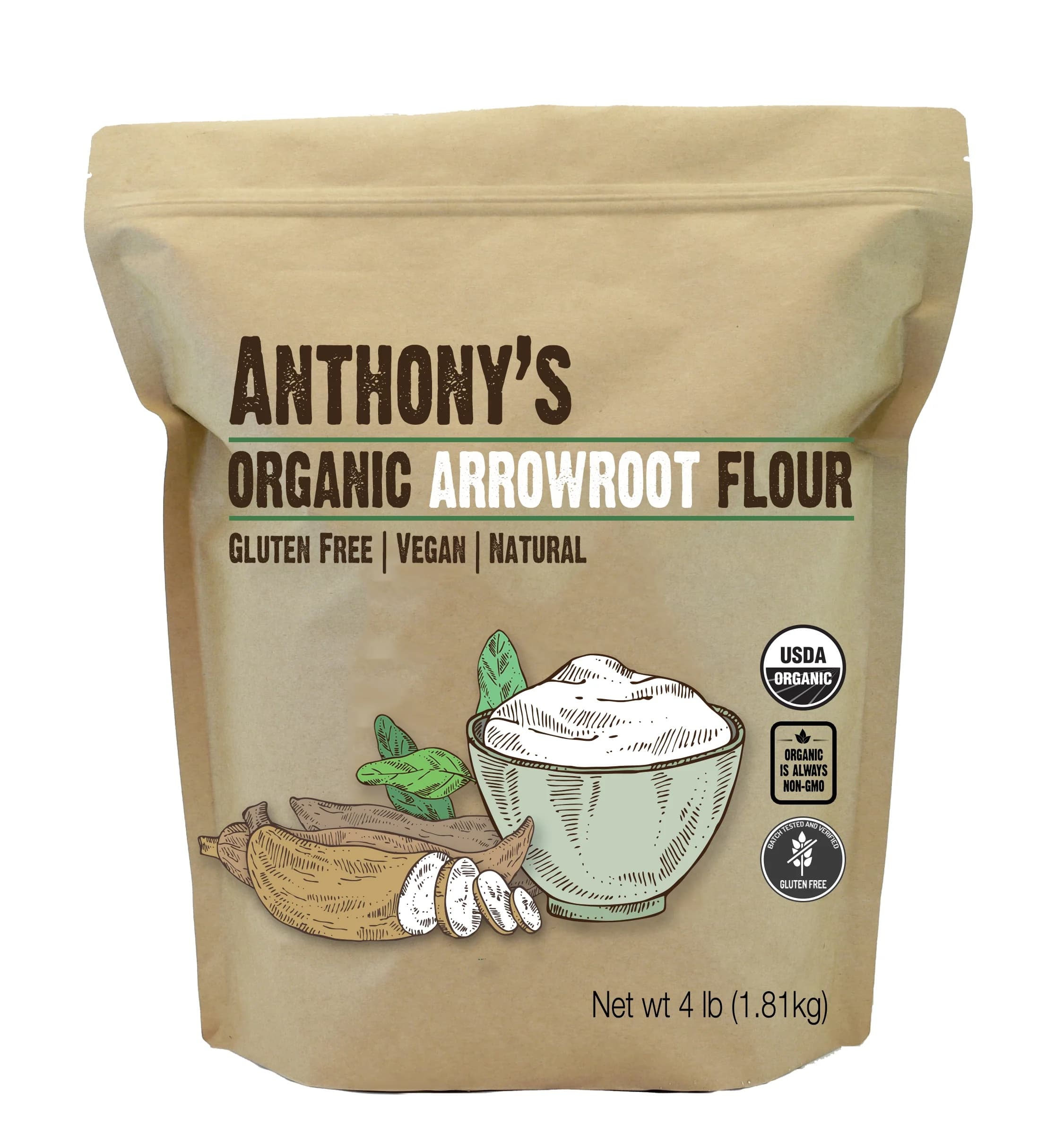 GC ARROWROOT POWDER 400G - Flour & Grains