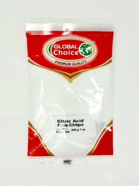 GC CITRIC ACID 200GM - Condiments