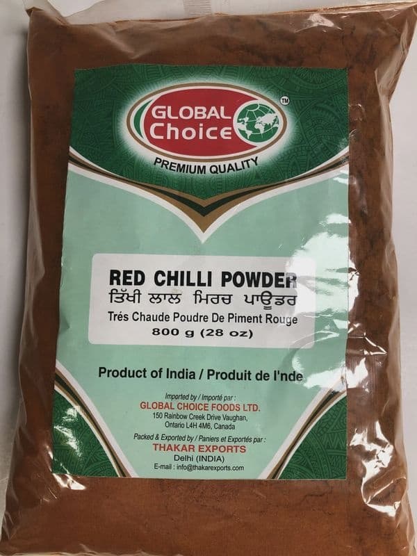 GC RED CHILLI POW 800GM - Spices and Herbs