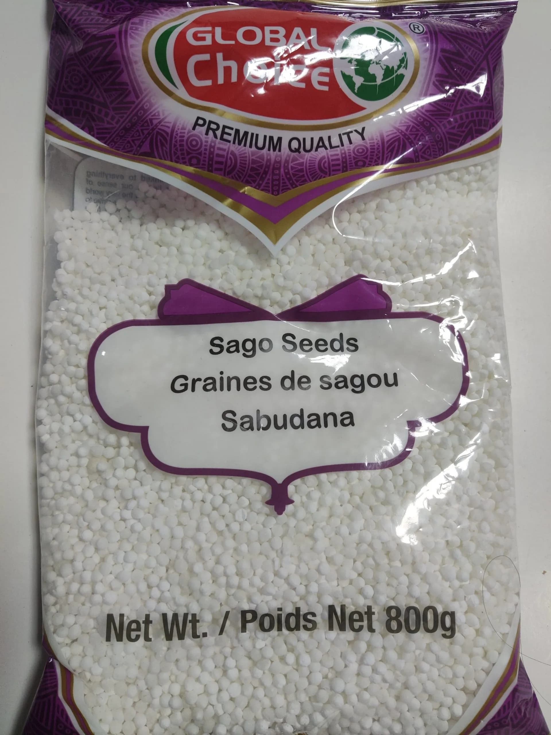 GC SAGO WHOLE 800GM - Condiments