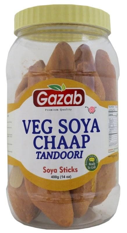 GC SOYA CHAP TANDOORI 400GM - Frozen