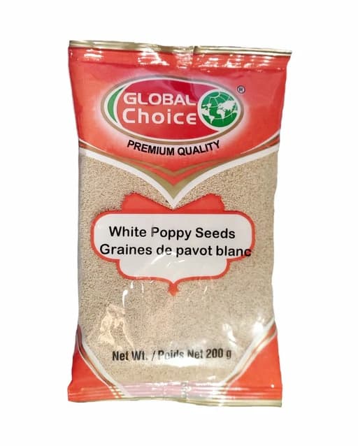 GC WHITE POPPY SEEDS 200GM - Spices and Herbs