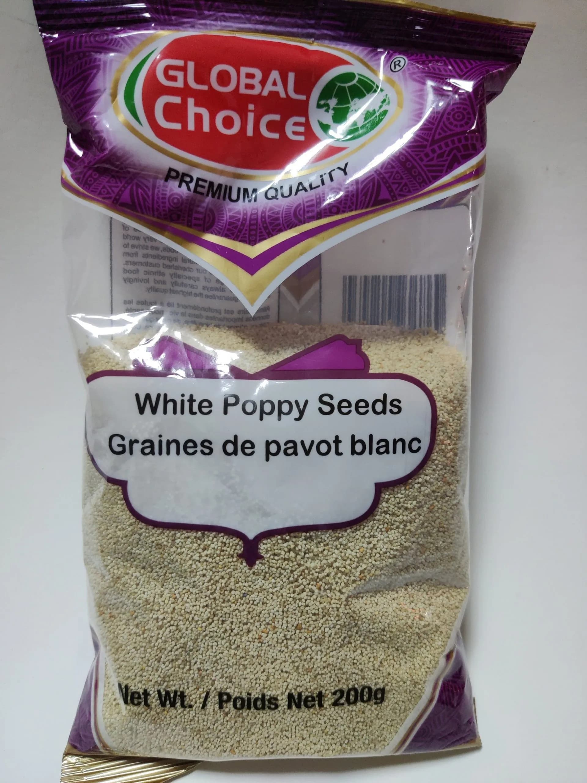 GC WHITE POPPY SEEDS 400GM - Spices and Herbs