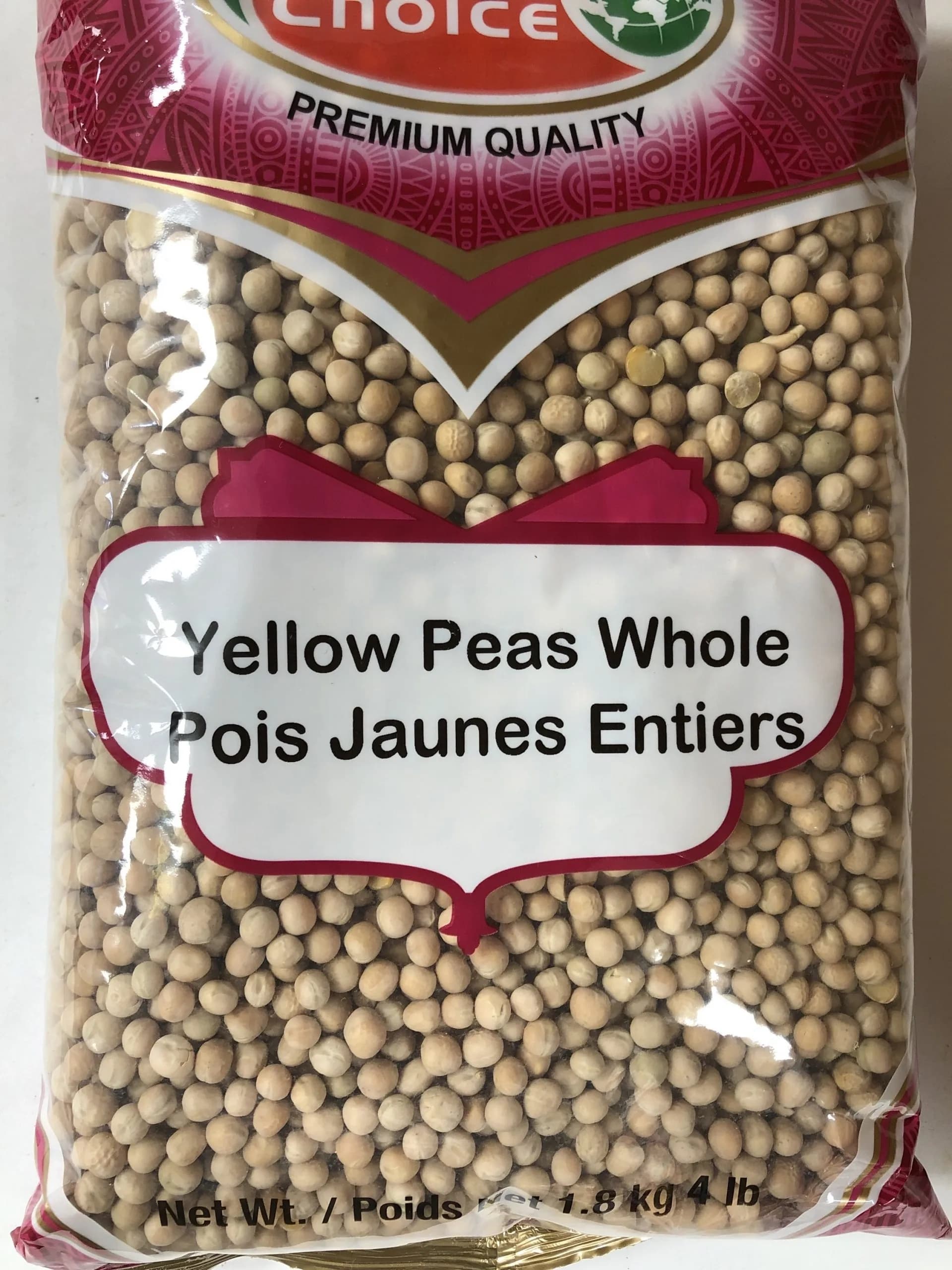 GC YELLOW PEAS WHOLE 2 LB - Pulses