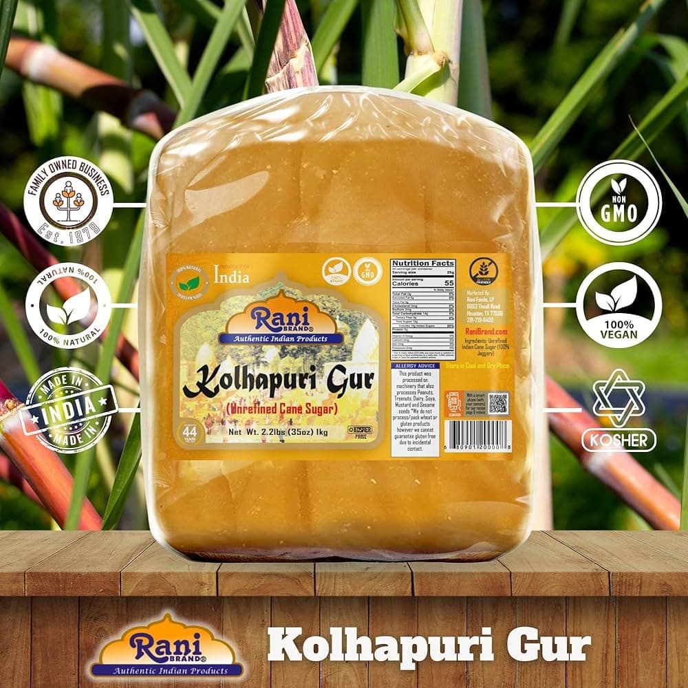 GOBND KOLHAPURI JAGGERY 1KG - Cooking Essentials
