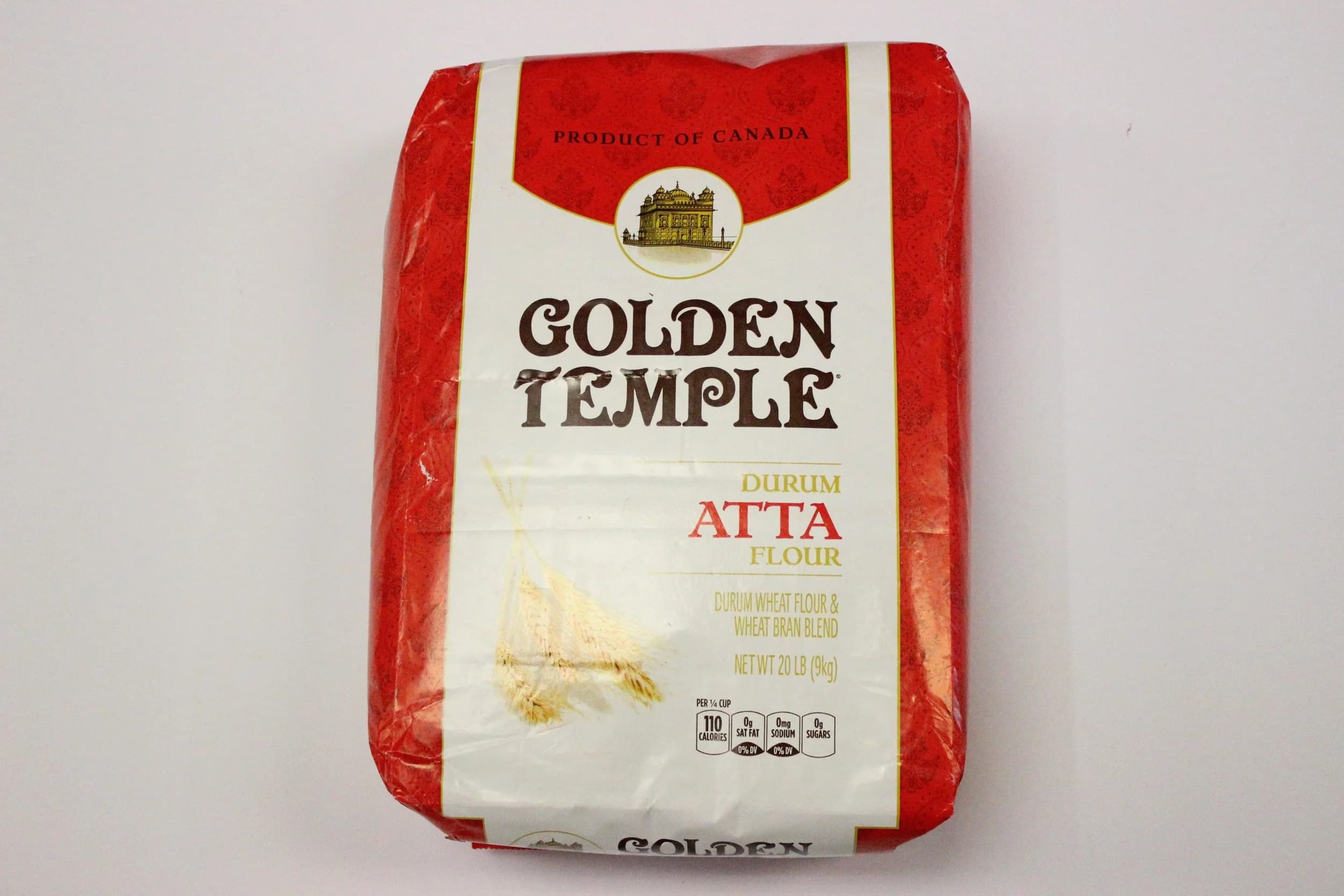 GOLD TEMPL RED ATA 20L - Flour & Grains
