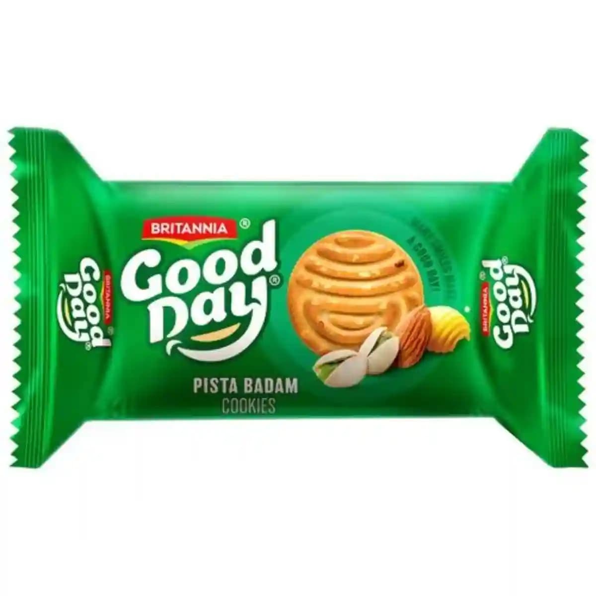 Britannia Good Day Pista Badam Cookies 45g - Snacks