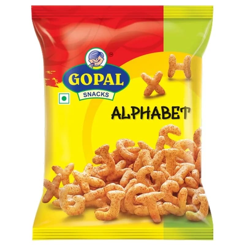 Gopal Alphabet Snacks 40g - Snacks