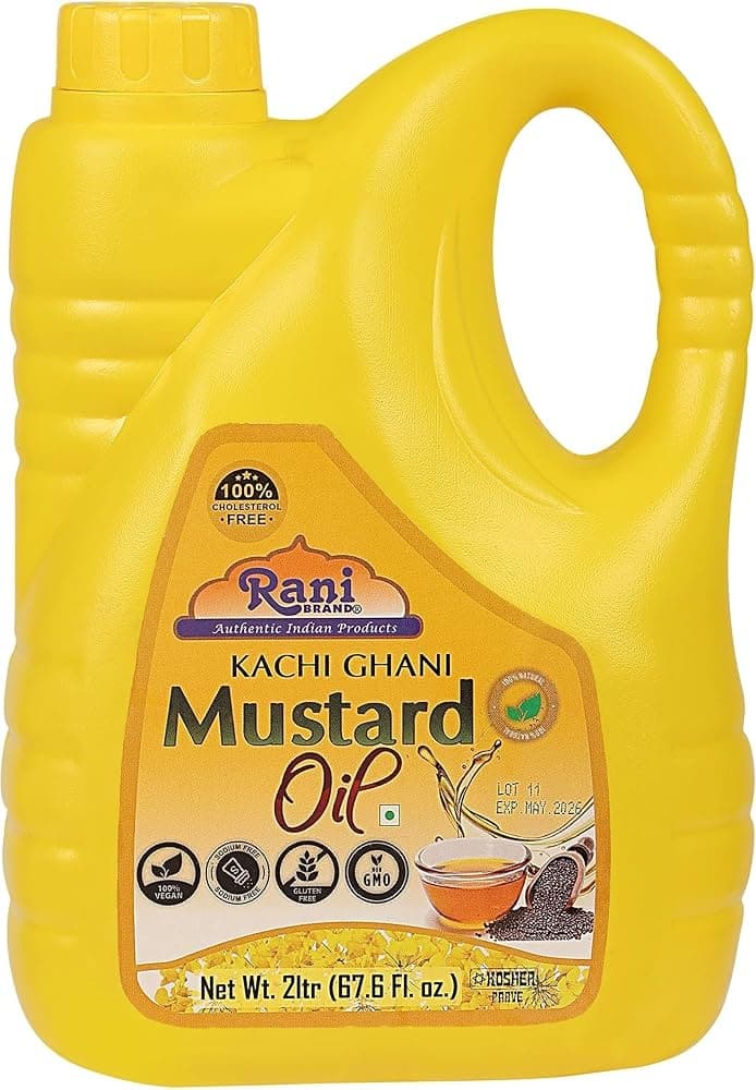 GURMUKHI MUSTARD OIL 2 LTR - Cooking Essentials