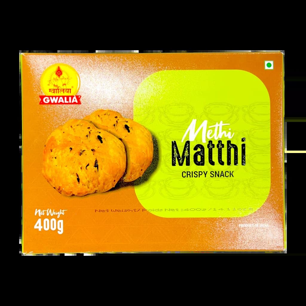 Gwalia Methi Matthi 400g - Snacks