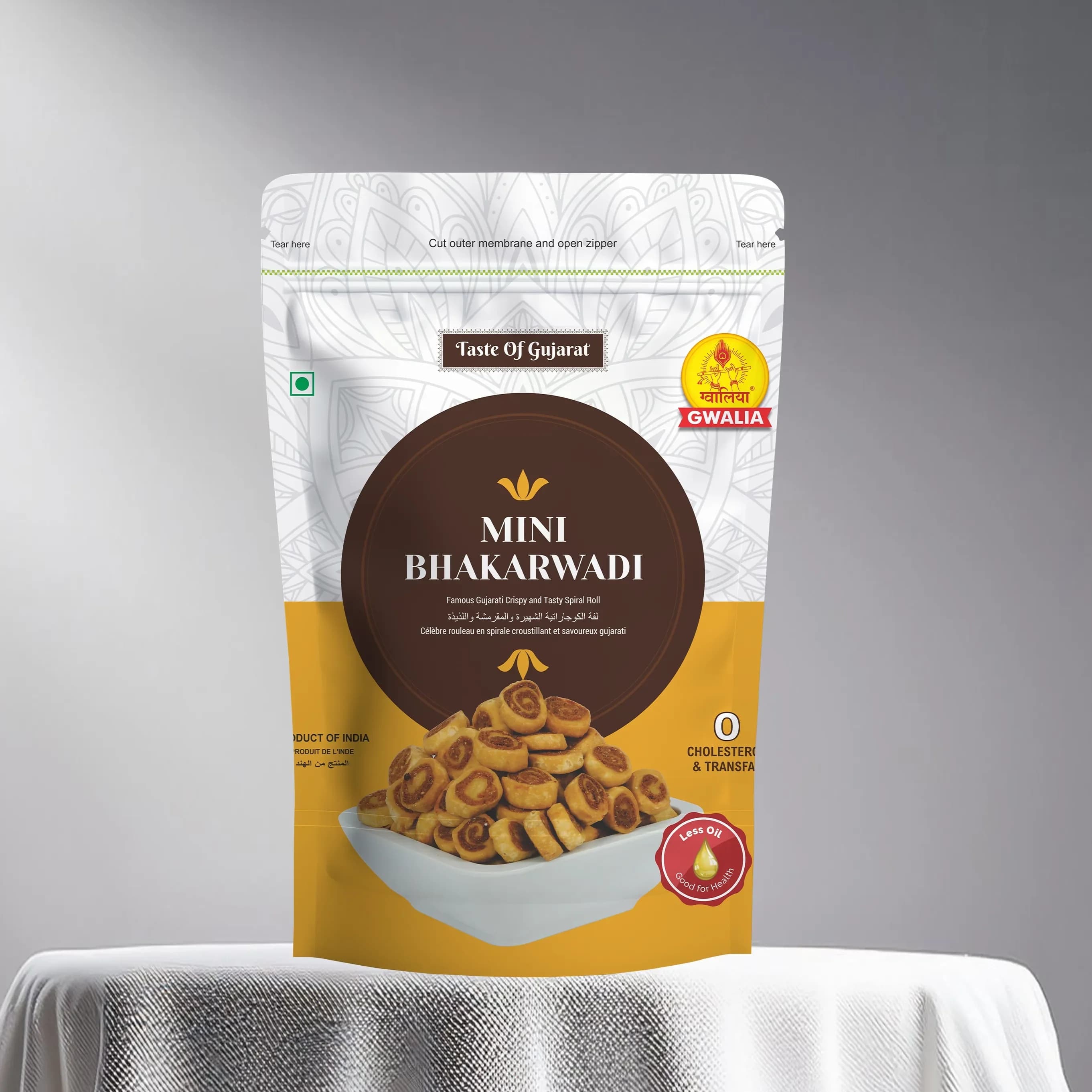 Gwalia Sandwich Bhakarwadi 155g - Snacks