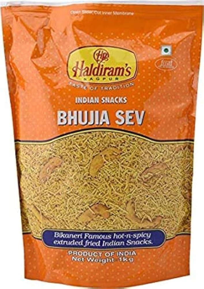 Haldiram's Bhujia Sev 1kg - Snacks