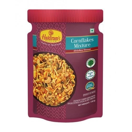 HALDIRAM CORNFLAKES 150GM - Flour & Grains