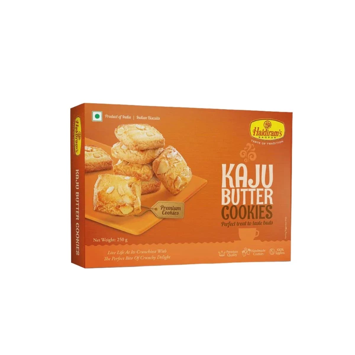 HALDIRAM KAJU BUTTER COOKIES 250GM - Cooking Essentials