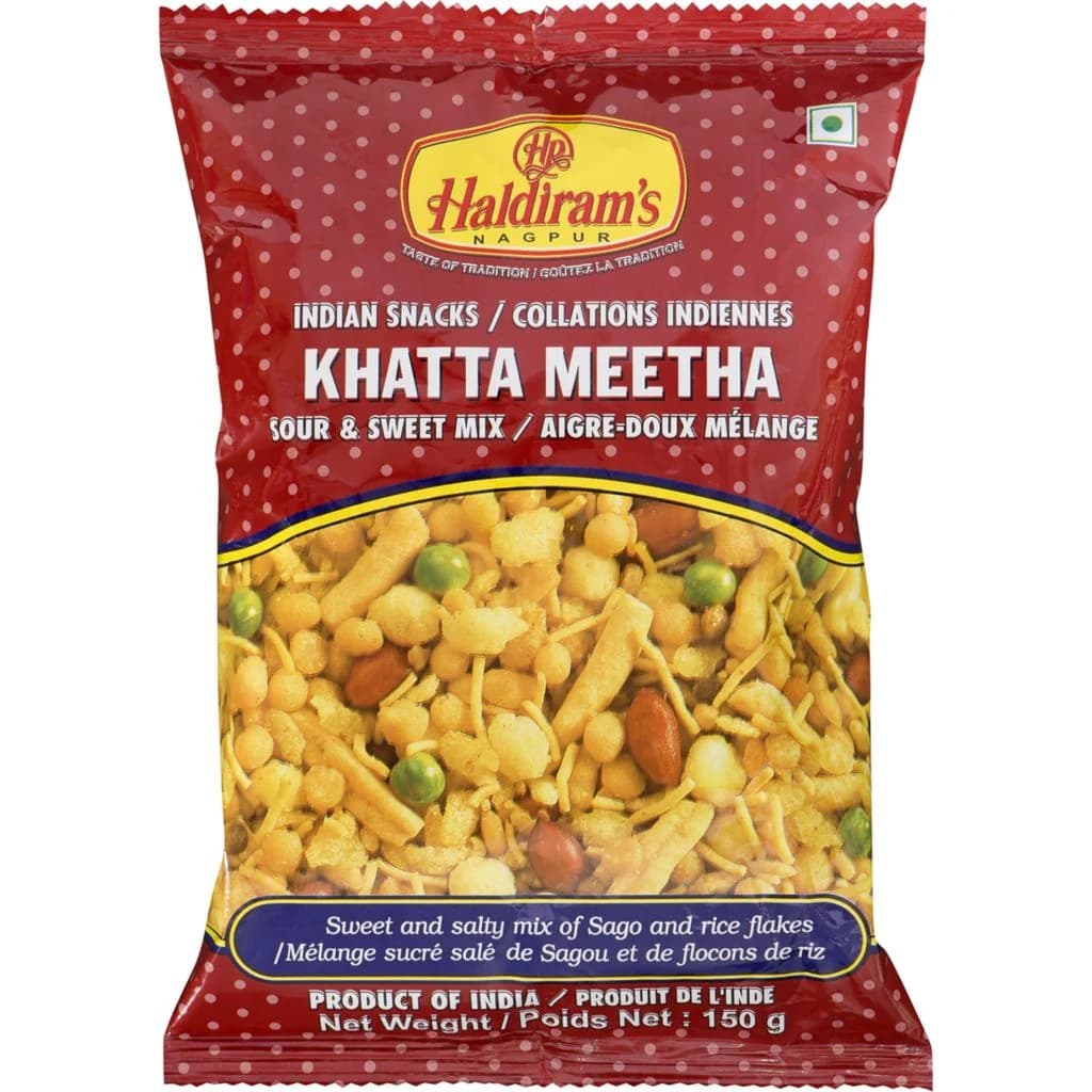 Haldiram's Khatta Meetha 150g - Snacks