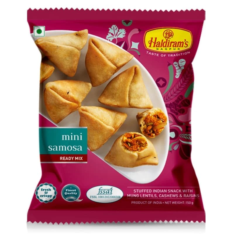Haldiram's Mini Samosa 150g - Snacks