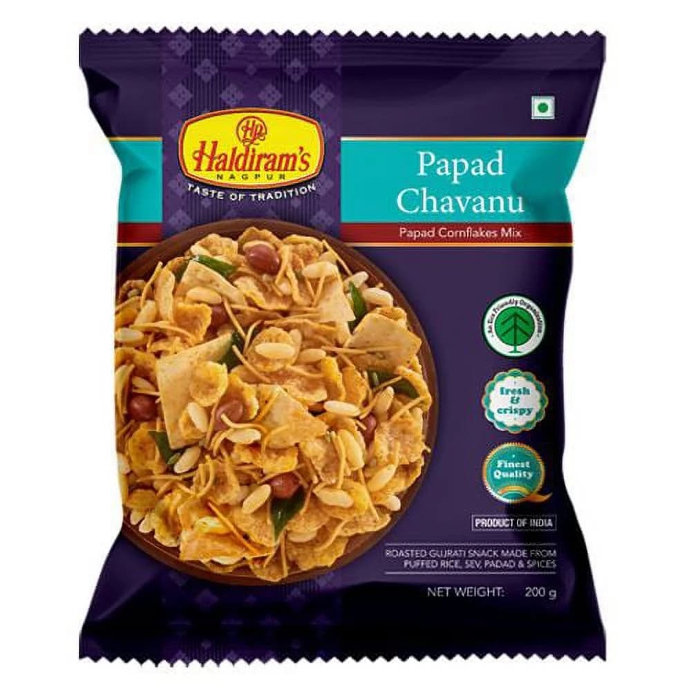 Haldiram's Papad Chavanu 150g - Snacks
