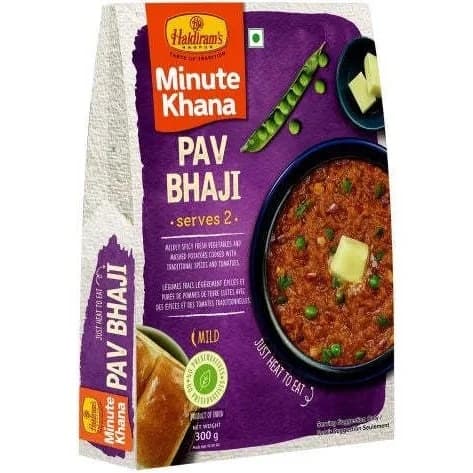 HALDIRAM PAV BHAJI 300G - Ready-to-Cook
