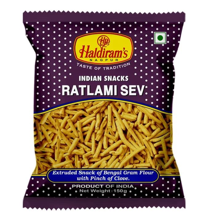 Haldiram's Ratlami Sev 150g - Snacks