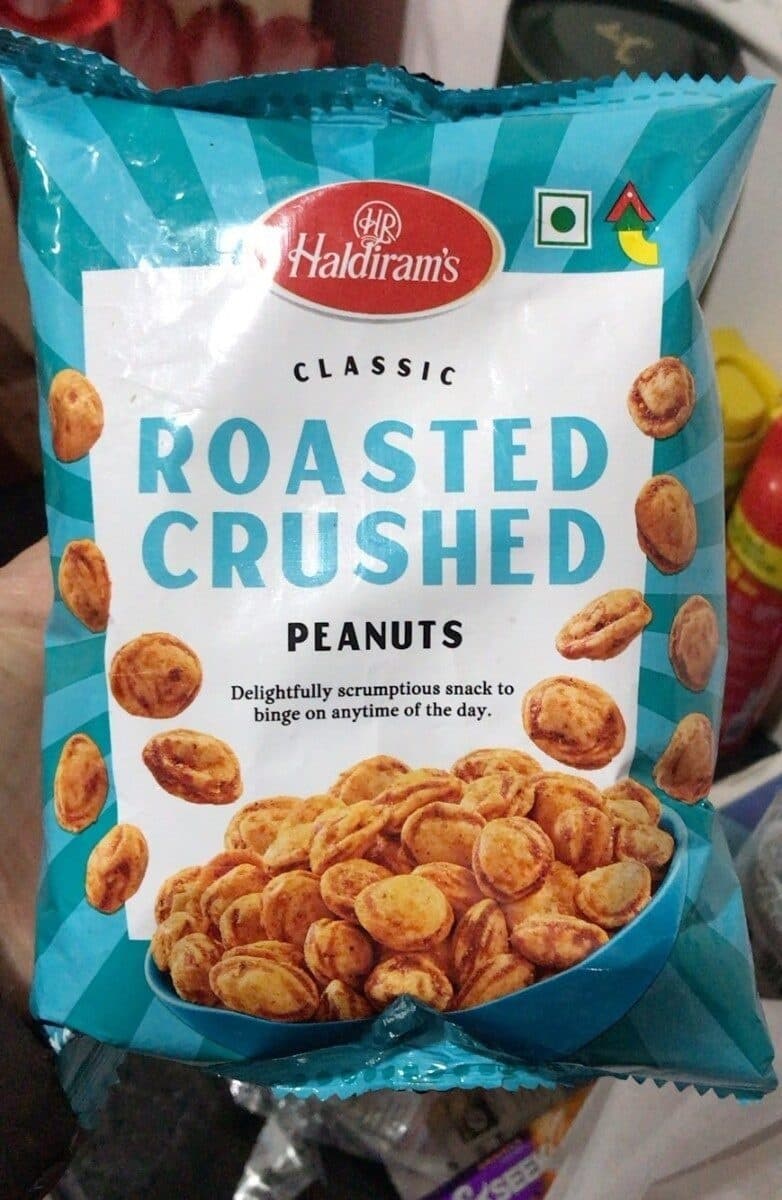 Haldiram's Roasted Crushed Peanuts 38g - Snacks