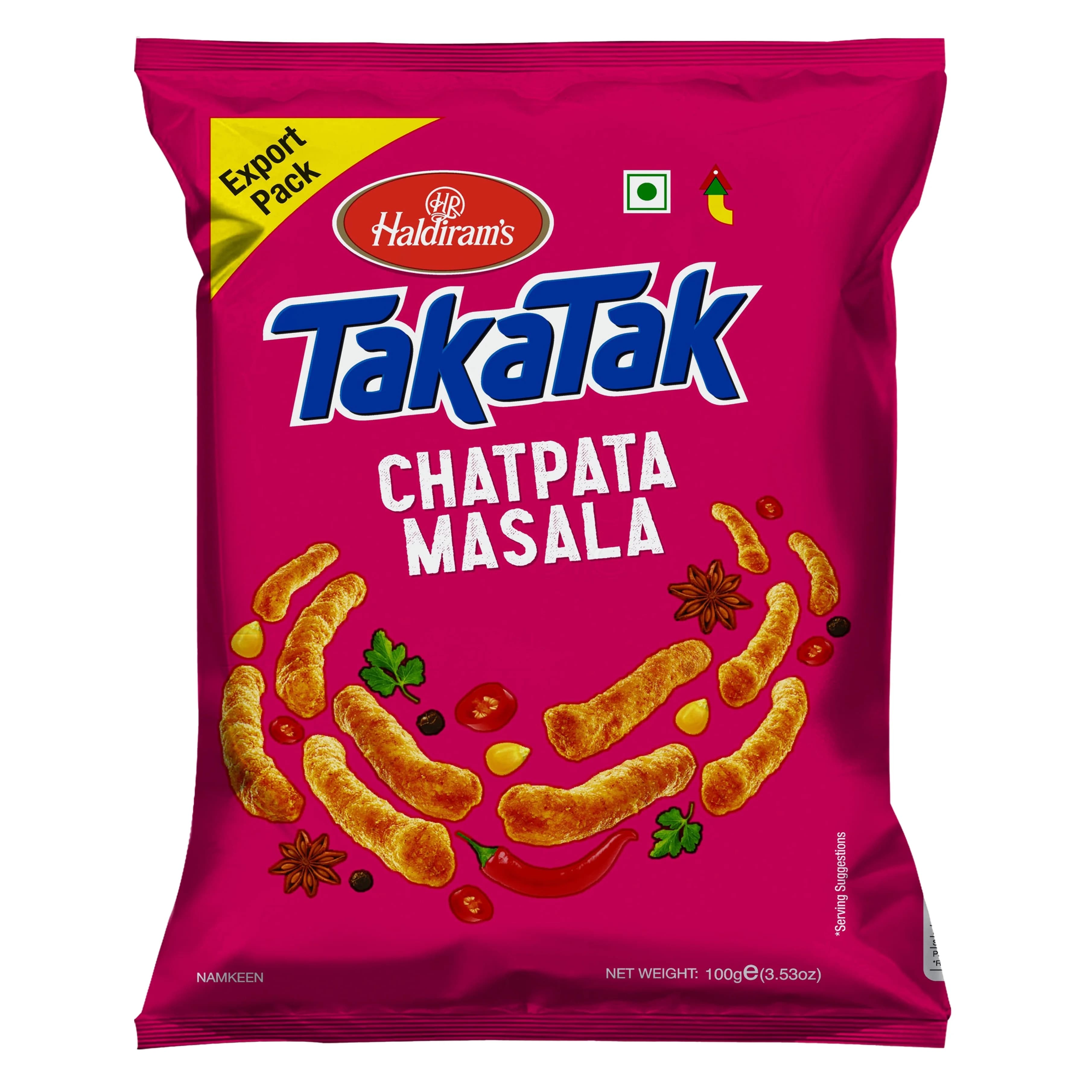 Haldiram's Takatak Chatpata Masala 100g - Snacks