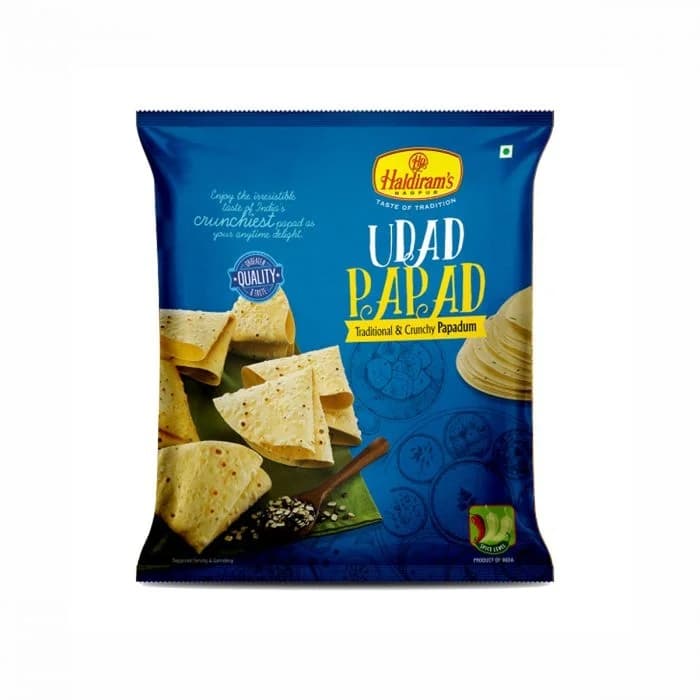 Haldiram's Udad Papad 200g - Snacks