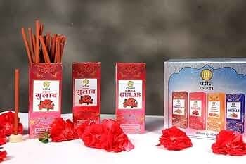Handi Gulab Dhoop 16 Sticks - Religious