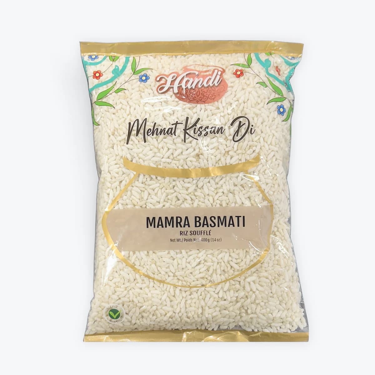 HANDI MAMRA PUFFED 400GM - Flour & Grains
