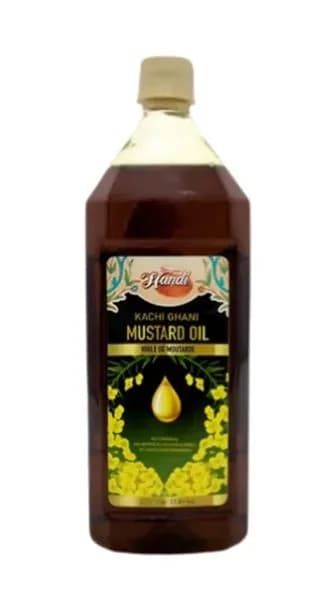 HANDI MUSTARD OIL 1 LTR - Cooking Essentials