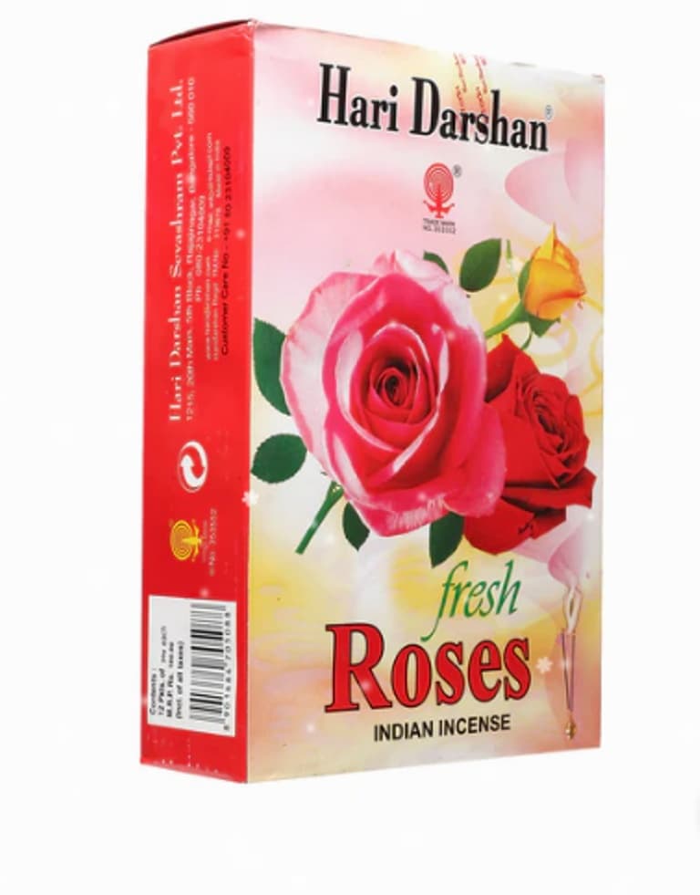 HARI DARSHAN ROSE INCENSE - Religious