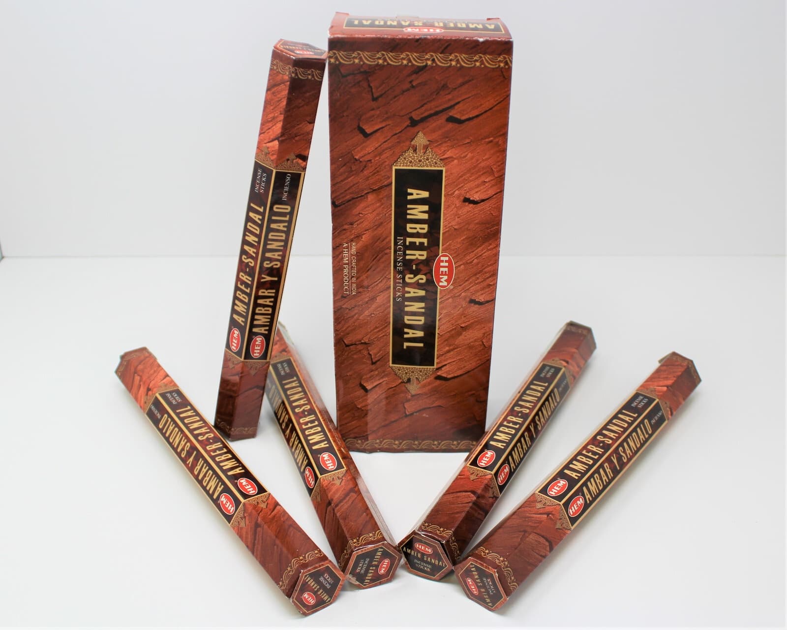 HEM Ambar Sandalo Incense Sticks Box - Religious