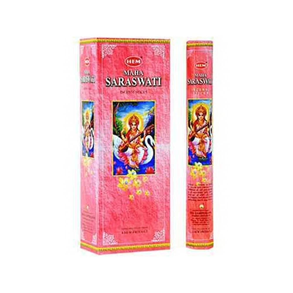 HEM Maha Saraswati Incense Sticks 120pcs - Religious