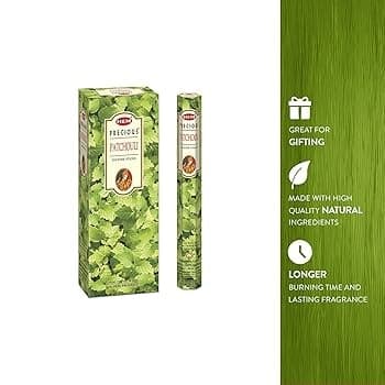 HEM Patchouli Agarbatti 6 Pack - Religious