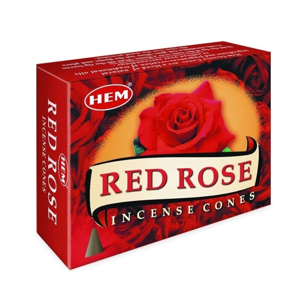 HEM Rose Incense Cone - Religious
