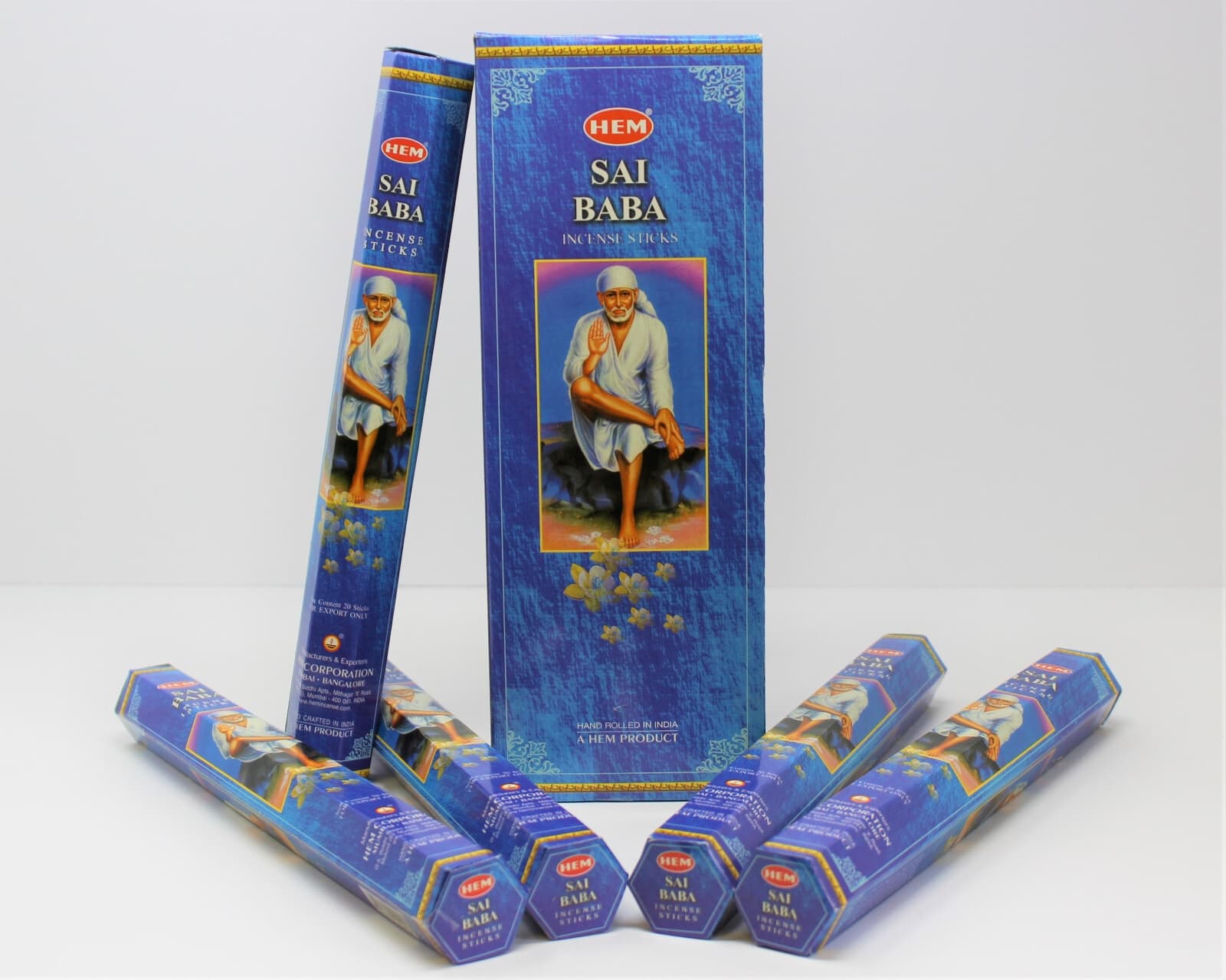 HEM Sai Baba Agarbatti 6 Pack x 20 - Religious
