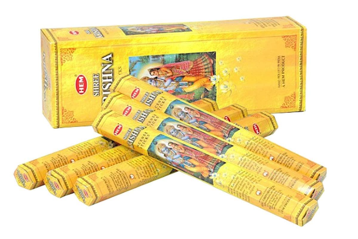 HEM Shri Krishna Incense Sticks 20pcs - Religious
