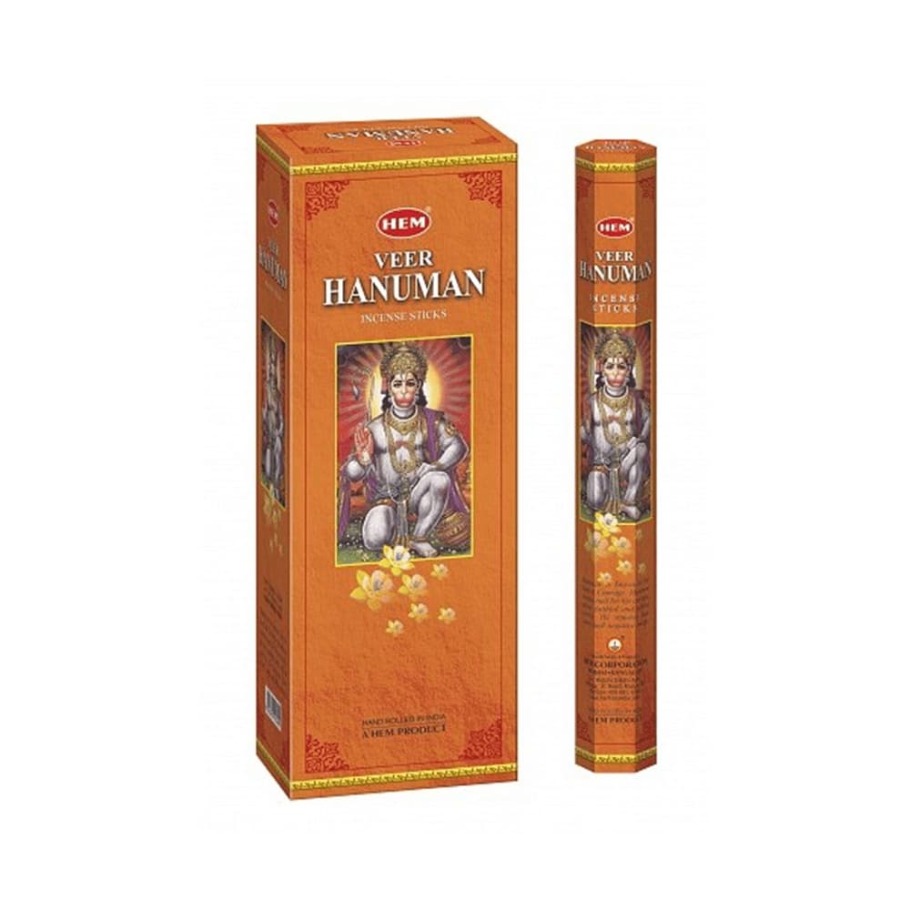 HEM Veer Hanuman Incense Sticks 20pcs - Religious