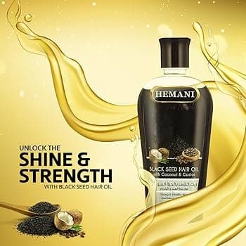 HEMANI BLACKSEED HAIR OIL 200ML - Health & Care