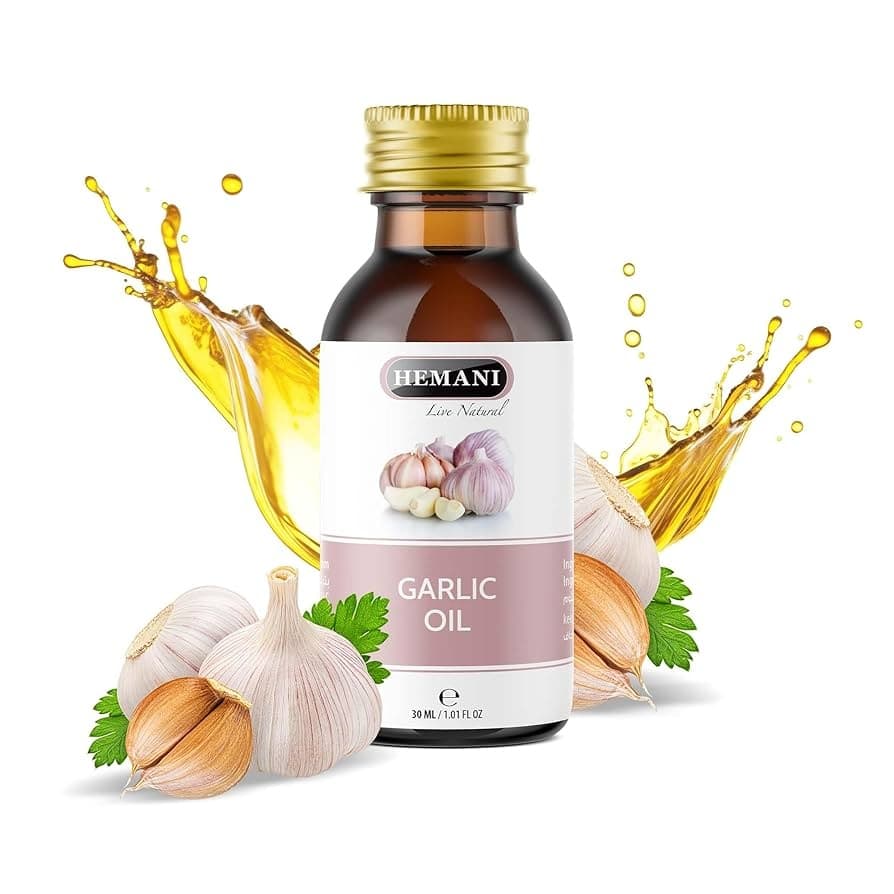 HEMANI GARLIC OIL 30 ML - Cooking Essentials