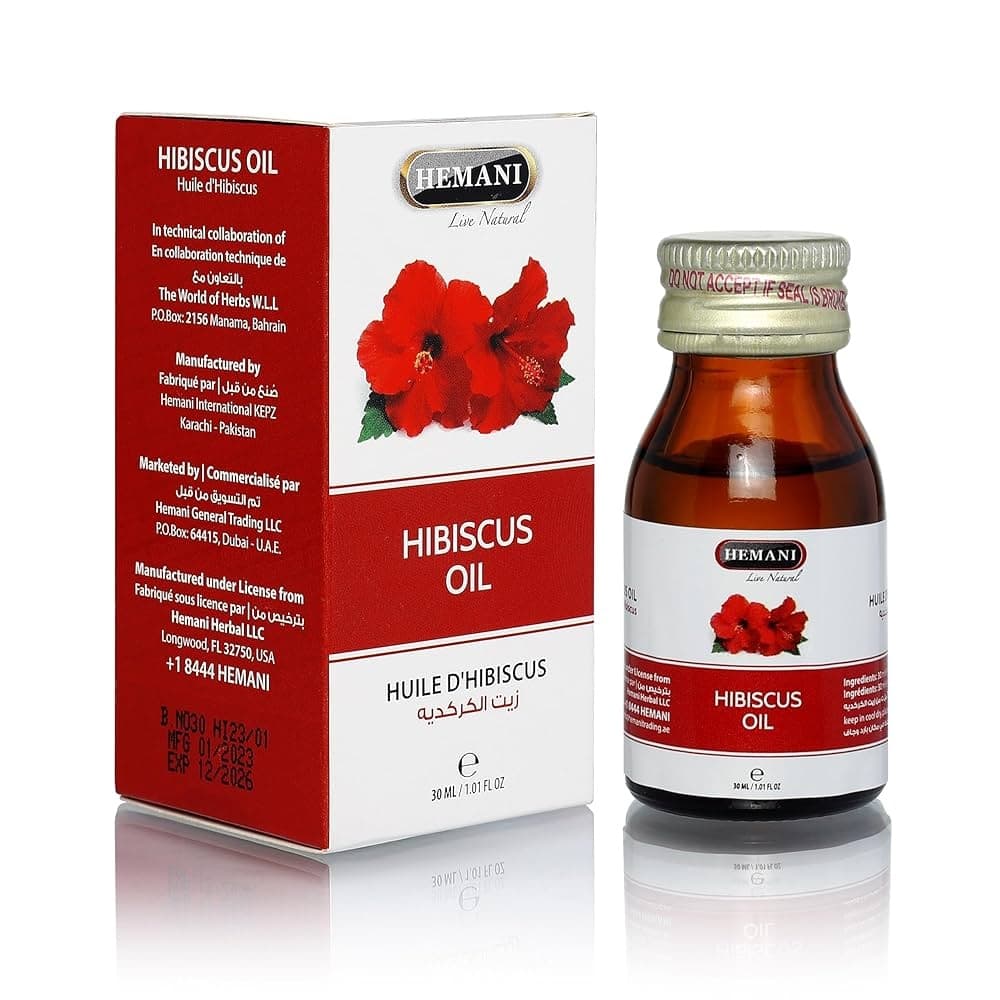 HEMANI HIBISCUS OIL 30ML - Health & Care