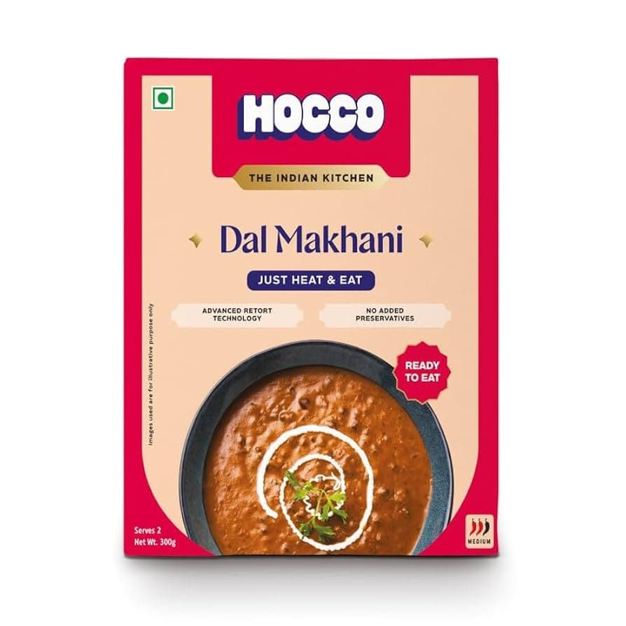 HOCCO JAIN DAL MAKHNI 300G - Ready-to-Cook