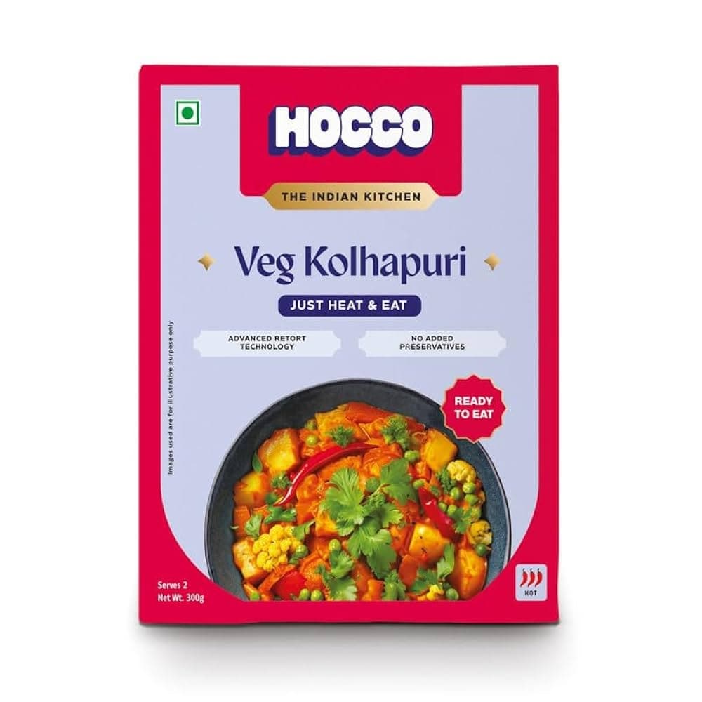 HOCCO VEG KOLHAPURI 300G - Ready-to-Cook